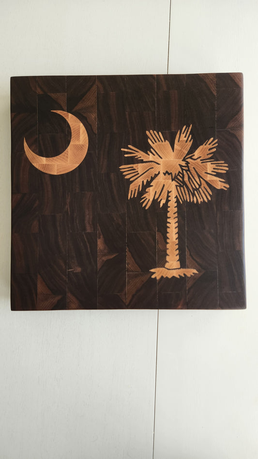 Palmetto End Grain Cutting Board