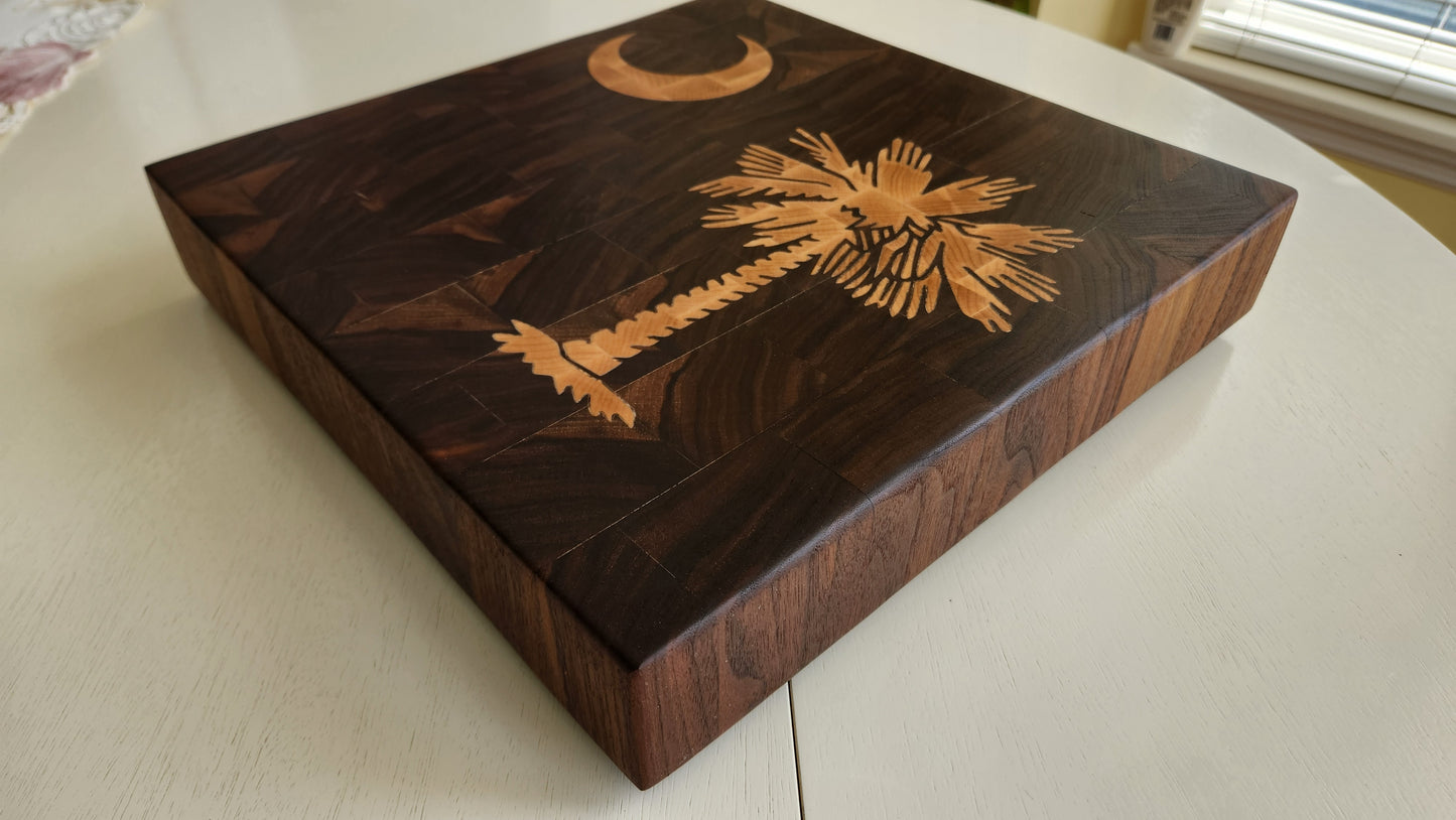 Palmetto End Grain Cutting Board